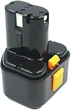 3000mAh 9.6V Replacement Battery Compatible with Hitachi FEB9S EB912S EB914 EB924 EEB9H FDS9DVA EB92