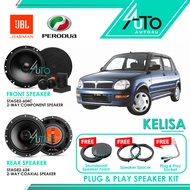JBL Car Speaker Perodua Kelisa Plug & Play Car Speaker PNP Front & Rear Spiker Kereta Kelisa