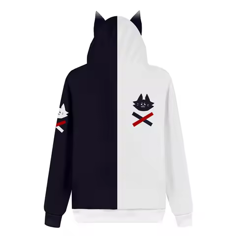 Ookami Mio Cosplay Hoodie VTuber 3D Printed Hooded Sweatshirt Men Women Gawr Fantasia Gura Pullover 