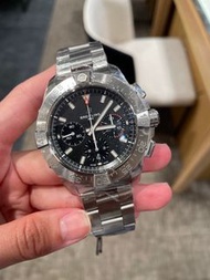 Breitling 百年靈 Avenger B01 Chronograph 44計時腕錶- 黑色AB0147101B1A1