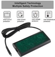 130W 交流電源轉接器 Type-C 充電器替換零件適用於戴爾 USB C 筆記型電腦充電器英國電源線  lfmckp 130W AC Adapter Type-C Charger Replacem
