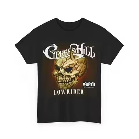 Low Rider T-Shirt, Cypress Hill Shirt, Hip Hop Tee, Evil Skull T-Shirts, Rap Fan