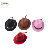 CAUSI Dog Caps, Nonwoven Headwear Pet Dog Cowboy Hat, Comfortable Soft Pet Accessories Pet Hat Pet D