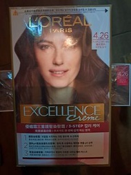 L'Oréal Paris Excellence 染髮劑 4.26 紫棕色