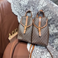 Vintage Celine Macadam Twins 2way Backpack 背包