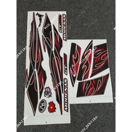 STICKER MODENAS CT100 CT110 API STRIPE CT 100 CT 110 FIRE