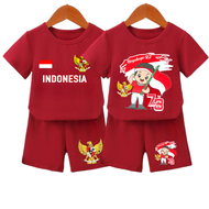 BAJU SETELAN ANAK LAKI LAKI / PEREMPUAN MOTIF 17 AGUSTUS KEMERDEKAAN