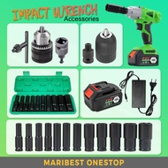 Impact Wrench Accessories Drill Chuck Adapter Impact Wrench Battery Charger Impact Socket Wrench Box