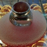 Cincin Lelaki Perak Batu Akik