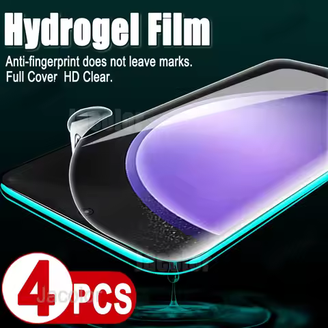 4pcs Hydrogel Film Screen Protector For Samsung Galaxy S23 Ultra Plus FE Soft Water Gel Protection S