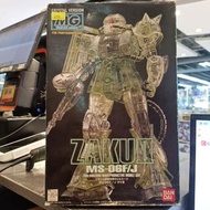 （黃埔聚寶坊B1b號舖門市現貨）MG Crystal Version Zaku II MS-06F/J