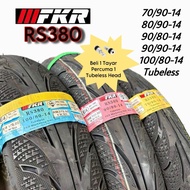 FKR RS380 Tayar Tyre 70/90/14 80/90/14 90/90/14 90/80-14 100/80-14
