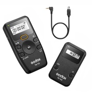 Godox TR Series 2.4G Wireless Timer Remote Control Camera Shutter Remote(Tramsmitter & Receiver) 6 S