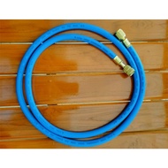 Air Conditioner Refrigerant Filling Gauge R32/R410a Charger Cable R32/R410a Blue Length 1.50 M. 4000