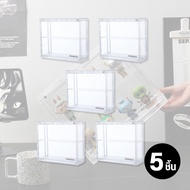 กล่องโชว์โมเดล กล่องอะคริลิคใส Labubu กล่องใส่ art toy ดีไซน์สวยงาม ใส่ตุ๊กตากันฝุ่นวางซ้อน ตู้โชว์ส