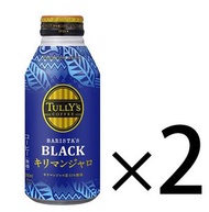 FI0697  伊藤園 TULLY'S 吉力馬札羅無糖黑咖啡 390ml x（2pcs） 此日期前最佳：2027年02月30日
