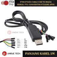 FTDI FT232 CABLE USB TO RS232 SERIAL TTL CONVERTER FT232RL 6 PIN UART