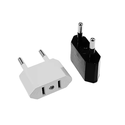 1pcs EU Adapter Travel Converter Adapter American China US To EU Plug Euro Plug electrical Adapter A
