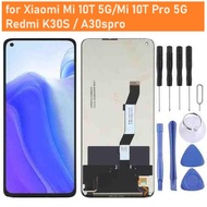 หน้าจอ LCD ต้นฉบับสำหรับ Xiaomi Mi 10T 5G/Mi 10T Pro 5G/Redmi K30S/M2007J3SC/M2007J3SY พร้อม Digitiz