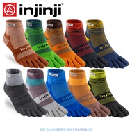 Injinji Trail Midweight Mini Crew / Anti-Slip Running Socks