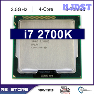 I7 NJDST Gebruikte Kern 2700K 3.5Ghz Sr0dg Quad-Core Lga 1155 Cpu-Processor GEATR
