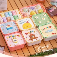 Yourpack-(10 Pieces) Plaid Cake Box Size 9x9x5 cm. Korean Style Very Cute