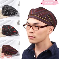 WUPEI47AD Work Wear Hats Chef Restaurant Round Waiter Caps
