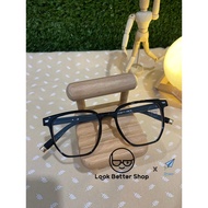 Korea Fashion Computer Glasses/ Kosong Cermin Mata Komputer Pakai - Black (codeZN3678)