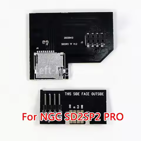 1PC Micro SDCard TFCard Reader for NGC SD2SP2 PRO Adapter with Control LEDs Indicator Micro SDCard R