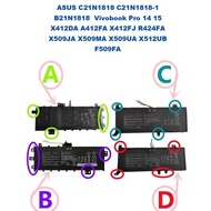 JGD ASUS C21N1818 C21N1818-1 B21N1818 Vivobook Pro 14 15 X412DA A412FA X412FJ X509MA X509UA X512UB F