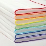 Made In Taiwan [Pure Cotton Rainbow Pure Square Scarf (7pcs)]