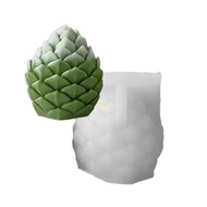 flgo Pine Cone  Silicone Mold Christmas Pine Nut Soap Resin Molds  Molds