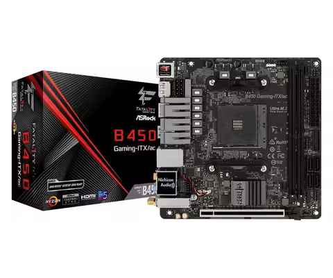 For Asrock Fatal1ty B450 Gaming-ITX/AC AM4 Mini ITX DDR4-SDRAM main board -