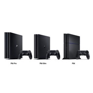 PS4 FAT / PS4 SLIM / PS4 PRO + FREE 2 CD GAME RANDOM