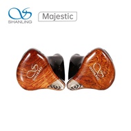 Shanling Majestic 2DD+6BA+4EST Hybrid Headphones Wired HIFI Music Headset with  Interchangeable Cabl