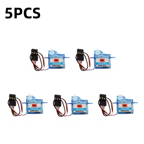 1/3/5Pcs CH-S37D Mini Ultra Lightweight Digital Servo Motor 4.3G/ 3.7g for Arduino Robot Remote Cont
