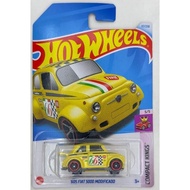 Hot Wheels 60s Fiat 500D MODIFICADO