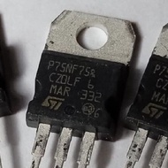 USED ICE MOSFET 75NF75 75A 75V TO-220