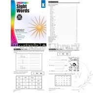 Spectrum Sight Words Grade K / 1 - Fluency, reading, and writing practice | FiIe English Book for Ki