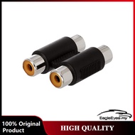 Connector 2 RCA Jack to 2 RCA Jack (RCA 2F to 2F) for CCTV