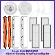 XiaoMi Mijia Pro STYTJ06ZHM Robot Vacuum Cleaner Mop Nozzle Main/Side Brush HEPA Filter Mop Parts
