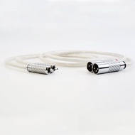 【川木】英國精美RCA對XLR平衡線【W296】碳纖維鍍銀音訊線