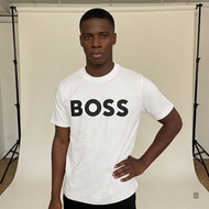Hugo Boss White T-Shirt LogoBIG Size L Fulltage