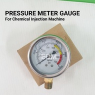 (GAUGE METER) PRESSURE GAUGE 10,000 psi for PU grouting / PU injection / Epoxy Injection Machine