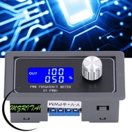 MARITA1 PWM Signal Generator, Adjustable Output DC 3.3V-30V Frequency Generator, Stable LCD Display 