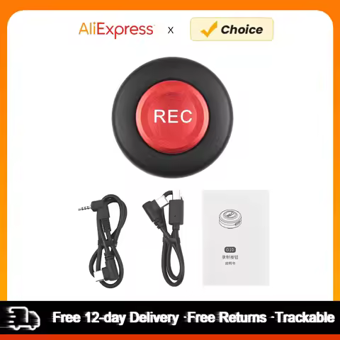 Camera Record Button Video Control Button Cold Shoe Mount with 2 Control Cables for Sony A9 II/A9/Pa
