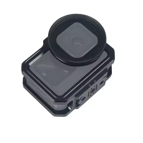 For Gopro 13 12 9 Camera Frame Metal Cage with Cold Shoe Mount Magnetic Foldable Adapter Bracket for
