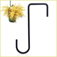 Over Fence Hooks Steel Deck Hook Fence Flower Pot Hangers Deck Railing Hangers Black Fence Bracket O