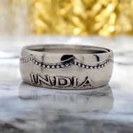 印度戒指，印度錢幣戒指，英屬印度帝國錢幣戒指，印度盧比戒指