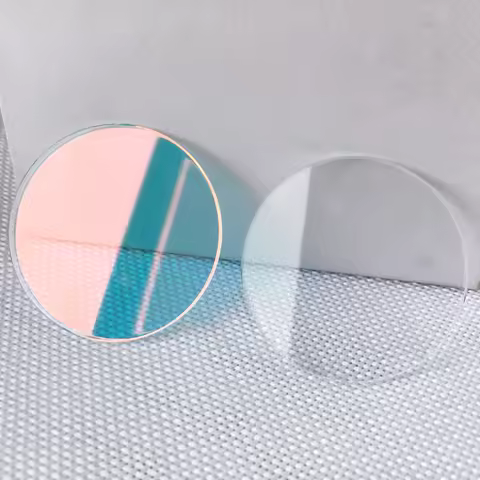 Flat Mineral Glass For Diesel 37.5mm DZ 1657 1206 1399 1405 Transparent /red Ar Coating Color Crysta